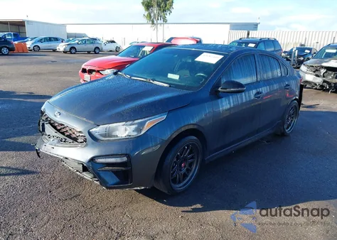 2021 Kia Forte Gt Manual from USA, damaged, VIN 3KPF44AC0ME303176